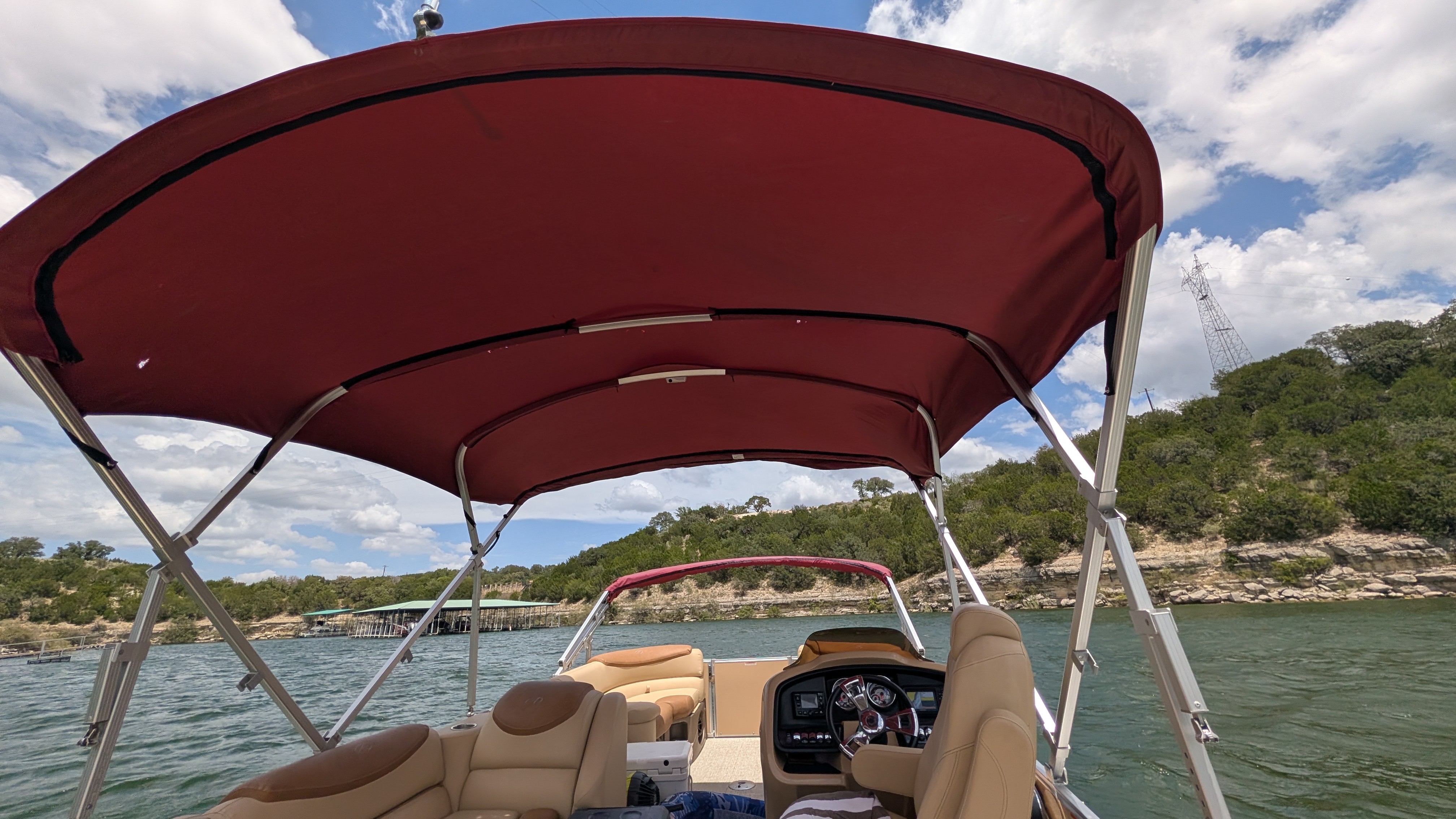 Aboard The Invitation on Lake Travis