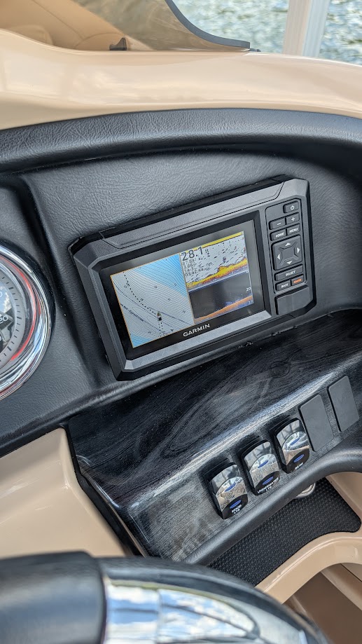 Onboard navigation and safety equipment aboard The Invitation